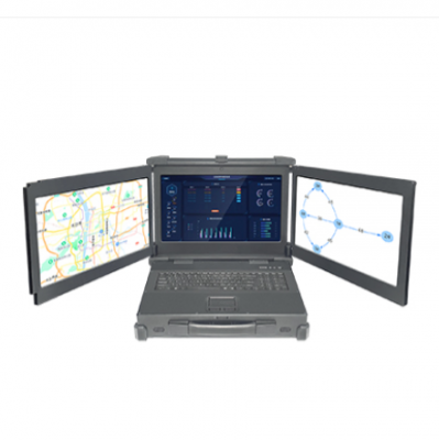 Portable multifunctional AD hoc network command and dispatch platform
