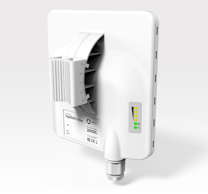 LigoWave DLB 5-20ac 5GHz High-Capacity Wireless Bridge